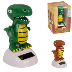 Out of the Blue – bewegliche Dinosaurierfigur, Solar, 10 cm, 2er-Set, sortiert