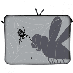 Digittrade Laptop-Hülle Spiderweb 17,3 Zoll