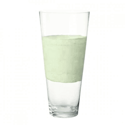 J-Line Vase Delph Glas grün 45 cm