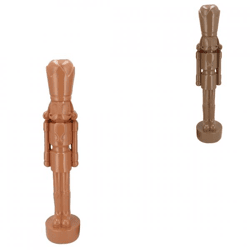 Statue Nussknacker braun 16,5 cm 2 Stück sortiert