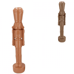 Statue Nussknacker braun 36 cm 2 Stück sortiert