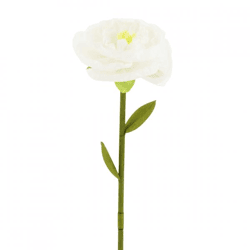 J-Line Kunstblume XL Papier weiß 100 cm