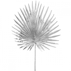 HBX künstlicher Zweig Livistonia silber 85 cm