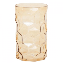 Housevitamin vase Pattern amber 25 cm