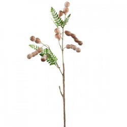 PTMD künstlicher Zweig von Beere braun 65 cm