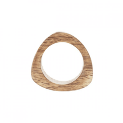 PTMD Serviettenring Tria Holz 5 cm
