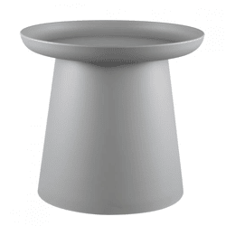PTMD Beistelltisch Nicca grau 50 cm