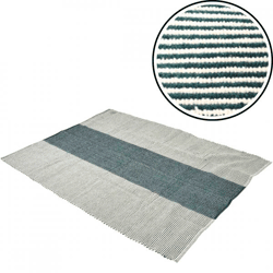 Lesli Living Esquina rug Jade green/white 140 x 200 cm
