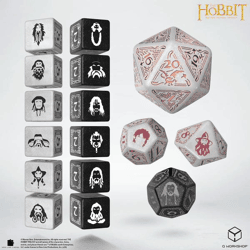 Q Workshop - Der Hobbit: TCG Würfelset: Strahlende Morgendämmerung (16 Würfel)
