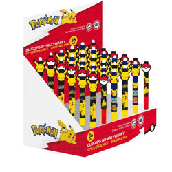 Pokémon - ballpoint pens in a 36-piece display - assorted in 3 colors
