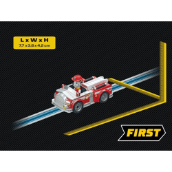 PAW PATROL - On the Track Carrera First racetrack set 1:50