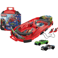 Police Chase Carrera SPEED ARENA racetrack set to go 1:50