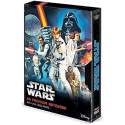 Star Wars - Eine neue Hoffnung VHS - A5 Premium Notizbuch