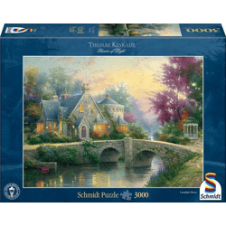 Thomas Kinkade - Abendstimmung - 3000 Teile Puzzle