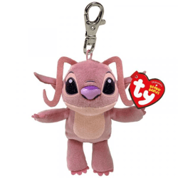 Ty 34017 - Angel - Disney Beanie Keyclip Soft - Plüsch Schlüsselanhänger