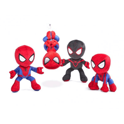 Marvel Spiderman - Plüschfiguren-Sortiment 5-fach sortiert, 25-30cm