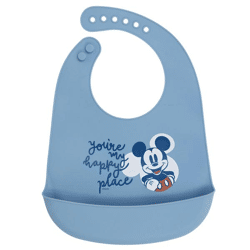 Mickey Mouse Full of Smiles - Silikon Lätzchen - 30 cm