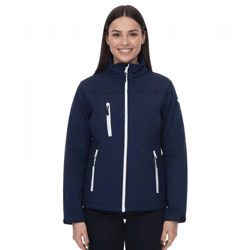 SANTINO Damen wasserabweisende Softshell-Jacke Outdoor-Jacke Alltags-Jacke 1018311 Blau
