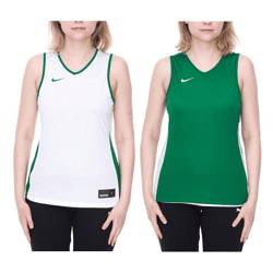 NIKE Team Basketball Reversible Damen Tank-Top mit Dri-FIT-Technologie Trainings-Shirt wendbares Sport-Shirt NT0213-302 Grün/Weiß