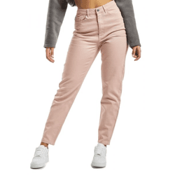 Missguided Riot Mix-and-Match Mom Jeans in Pink