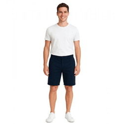 !SOLID Joe Herren Freizeit-Bermuda Chino-Hose Baumwoll-Shorts kurze Hose 21108170 194010 Dunkelblau