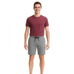 11 PROJECT Palamo Herren Sweat-Bermuda Freizeit Bermuda im Chino-Style 20716141 200275 Grau