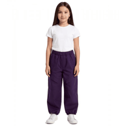 Ski-Hose für Mädchen mit reflektierenden Details Schnee-Hose Regular-Fit Snowboard-Hose 905819 Lila