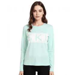 Damen nachhaltiges Thermo-Shirt aus weichem Super-Stretch-Material Ski-Unterwäsche 913257 Mint-Grün