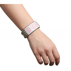 Misfits Armband Rockband mit Logo Fan-Artikel Arm-Schmuck Beige