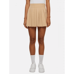 stilvolles Karl Kani Damen Kleid Stretch mit Baumwolle Beige