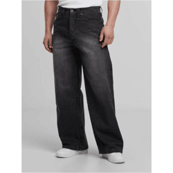 stylische Karl Kani Herren Jeans mit Baumwolle Schwarz