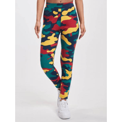 moderne Dangerous DNGRS Damen Hose Stretch mit Baumwolle Camouflage