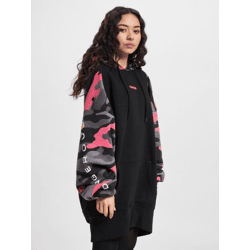 feminines Dangerous DNGRS Damen Kleid mit Baumwolle Schwarz