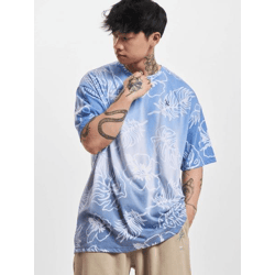 lässiges Just Rhyse Herren T-Shirt Oversize mit Baumwolle Blau