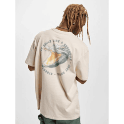 sportliches Just Rhyse Herren T-Shirt mit Baumwolle Beige