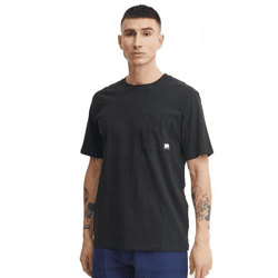 klassisches 11 PROJECT PREmil SS Herren T-Shirt mit Rundhals Shirt 21300995-ME-194008 Schwarz