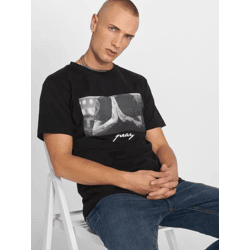 bequemes Mister Tee Herren T-Shirt 180 g/m² mit Baumwolle Schwarz
