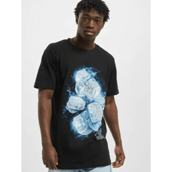 modernes Mister Tee Herren T-Shirt 180 g/m² mit Baumwolle Schwarz