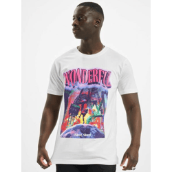 modernes Mister Tee Herren T-Shirt 180 g/m² mit Baumwolle Weiß