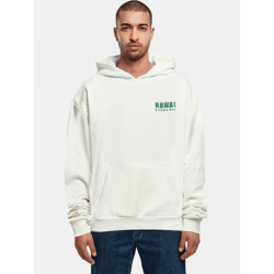 Comfortable Merchcode Men's Hoodie, Oversized, 460 g/m², Cotton Blend, White
