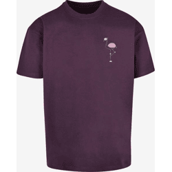 modernes POD Herren T-Shirt Oversize 240 g/m² mit Baumwolle Violett