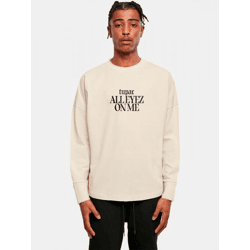 Comfortable Mister Tee Men's Sweatshirt, 220 g/m², with cotton, beige