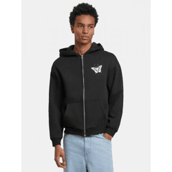 Modern Mister Tee Men's Hoodie, 330 g/m², with cotton, black