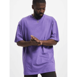 modernes URBAN CLASSICS Herren T-Shirt Oversize 180 g/m² mit Baumwolle Violett