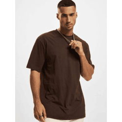 sportliches URBAN CLASSICS Herren T-Shirt Oversize 180 g/m² mit Baumwolle Braun