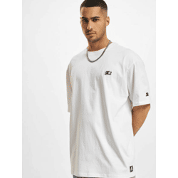 bequemes Starter Herren T-Shirt Oversize 240 g/m² mit Baumwolle Weiß