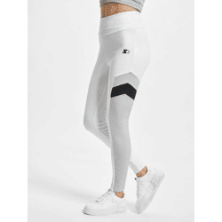 lässige Starter Damen Hose Stretch 210 g/m² Weiß/Schwarz