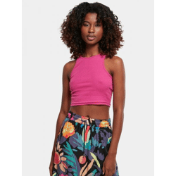 modernes Urban Classics Damen T-Shirt Stretch 180 g/m² mit Baumwolle Pink