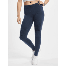lässige URBAN CLASSICS Damen Hose Stretch 200 g/m² mit Baumwolle Blau
