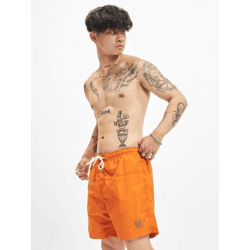 bequeme Urban Classics Herren Shorts Kordelzug Reißverschluss 120 g/m² Orange